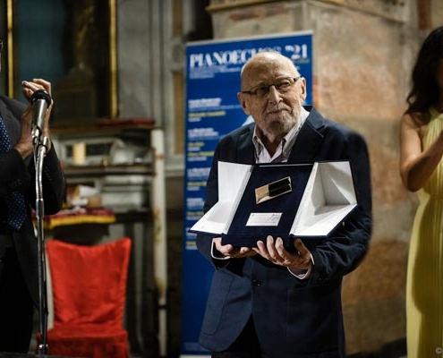 Piero Rattalino riceve il Premio Tasto d'Argento 2021